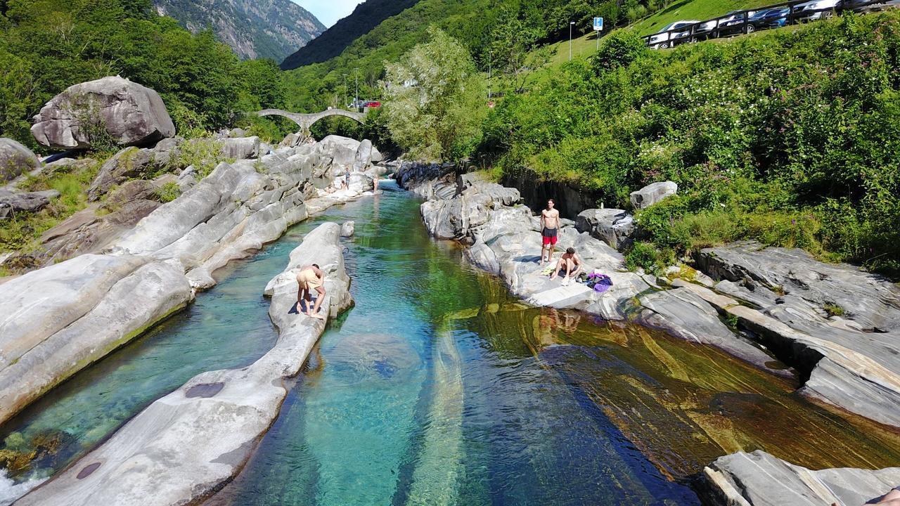 Osteria Posse Otel Lavertezzo Dış mekan fotoğraf