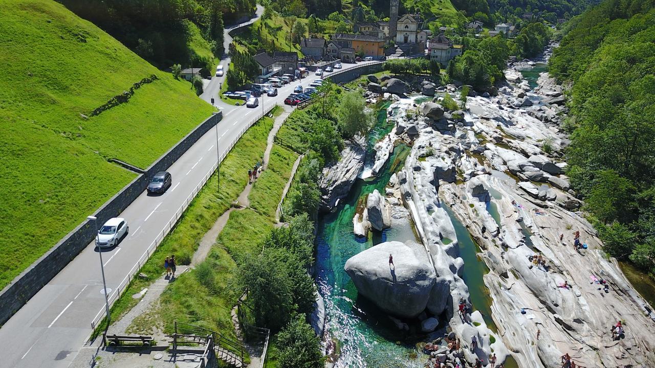 Osteria Posse Otel Lavertezzo Dış mekan fotoğraf